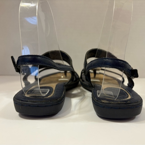 b.o.c blue thong strappy sandals size 6 Medium - Picture 7 of 11